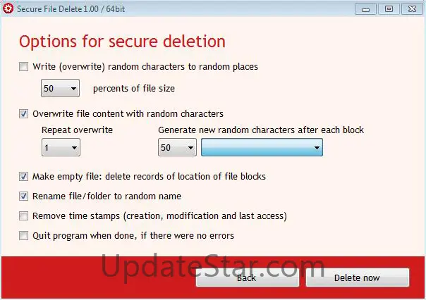 CompuRocket Secure File Delete 1.0