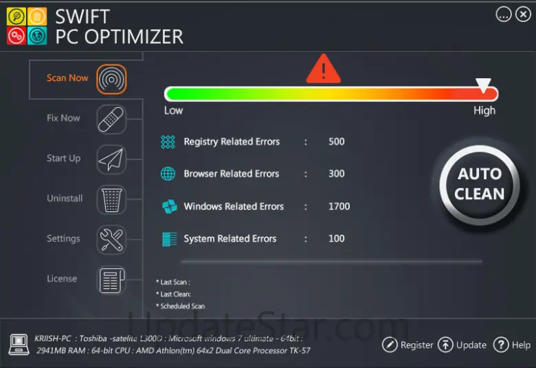 Swift PC Optimizer 1.3