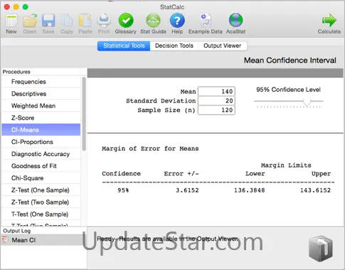 StatCalc Mac 9.1.6