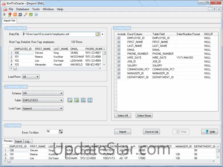 XmlToOracle 1.0