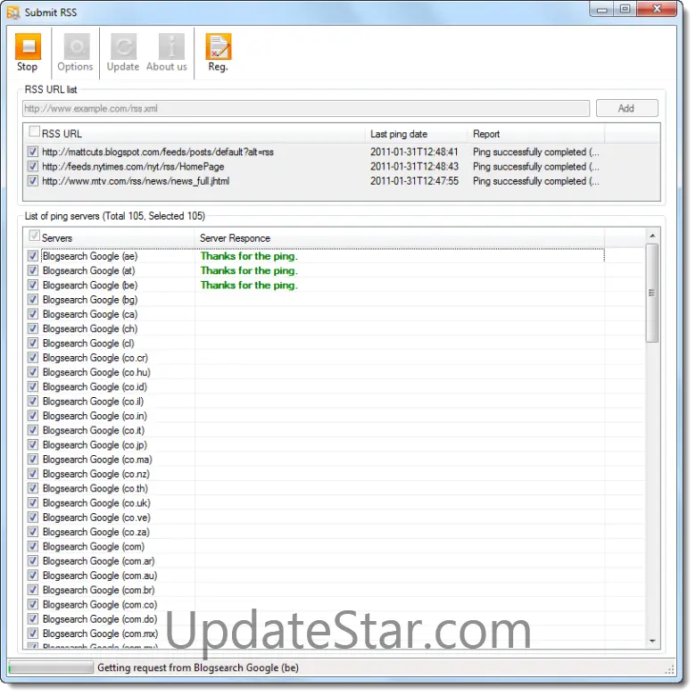 Submit RSS 2.0.1