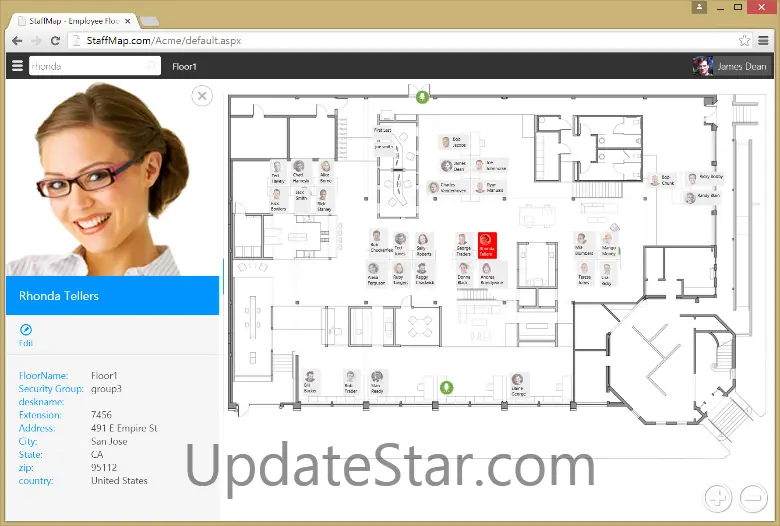 StaffMap 1.0