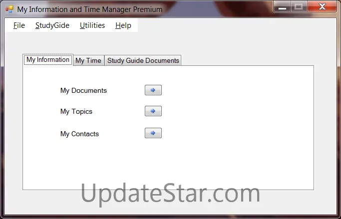 My Information and Time Manager Premium 2.1