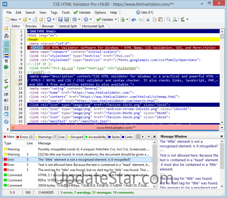 CSE HTML Validator Pro 21.0