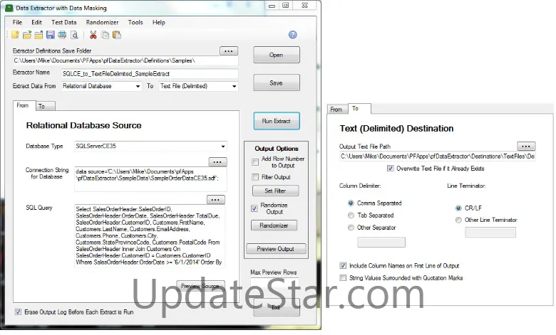 pfDataExtractor 3.0