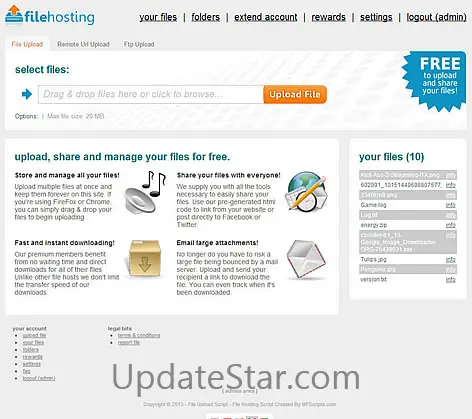 YetiShare - File Hosting Script Free 2.1
