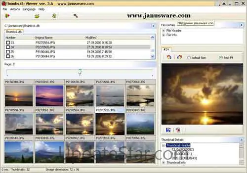 Thumbs.db Viewer 3.6