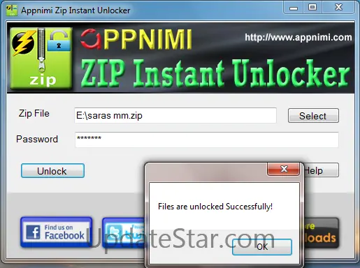 Appnimi Zip Instant Unlocker 1.0