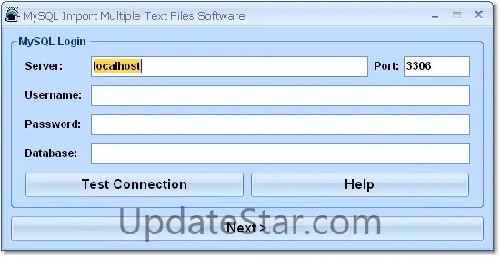 MySQL Import Multiple Text Files Software 7.0
