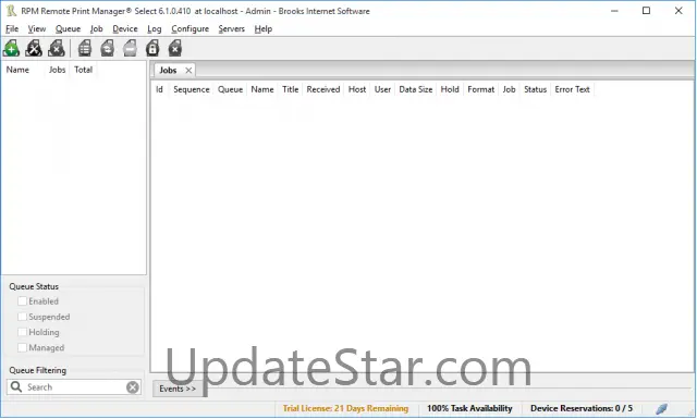 RPM Remote Print Manager® Select 32 Bit 6.2.0.526
