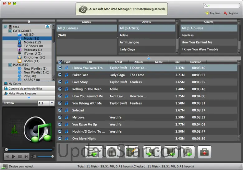 Aiseesoft Mac iPad Manager Ultimate