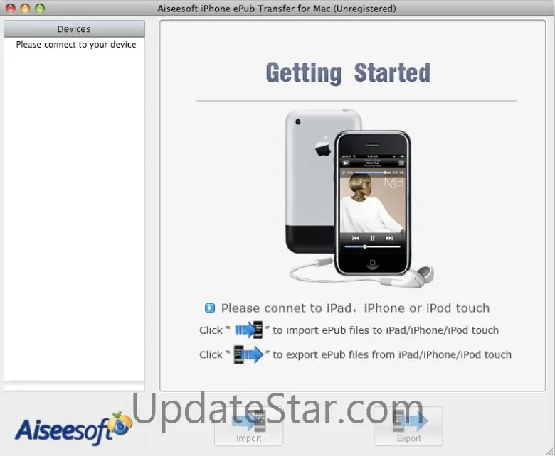 Aiseesoft iPhone ePub Transfer for Mac