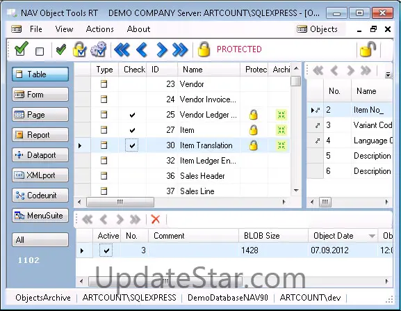 NAV Object Tools RT - Windows version for NAV v.2013 - 2016