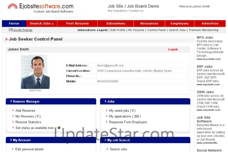 Ejobsitesoftware.com Job Board Software 2.3