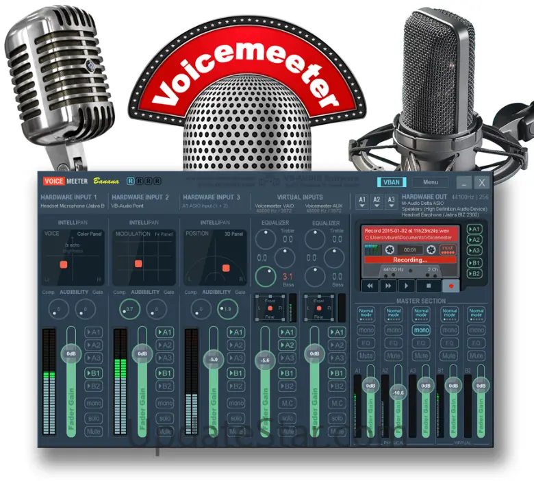 Voicemeeter Banana 2.1.1.3