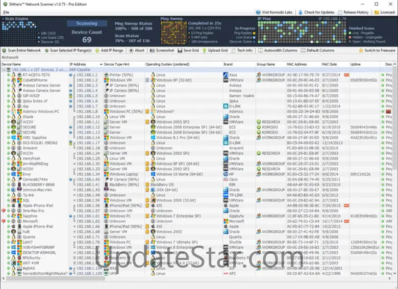 Slitheris Network Scanner 1.1.298