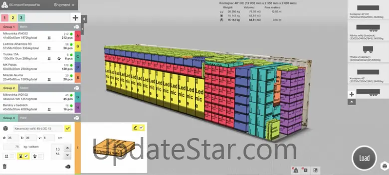 Container Loading Calculator 4.11