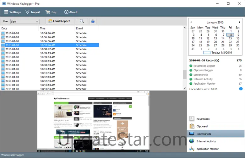 Windows Keylogger