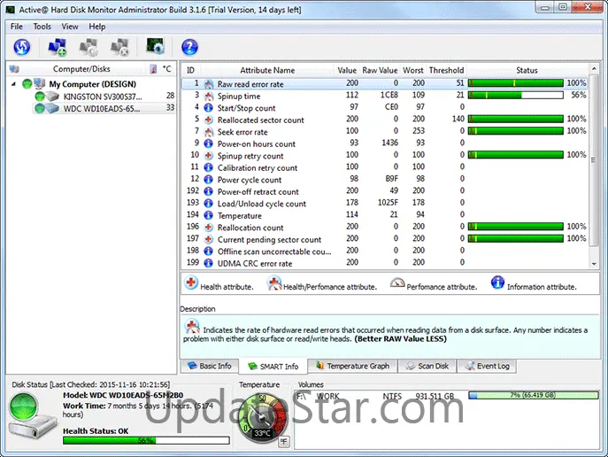 Active@ Hard Disk Monitor 23