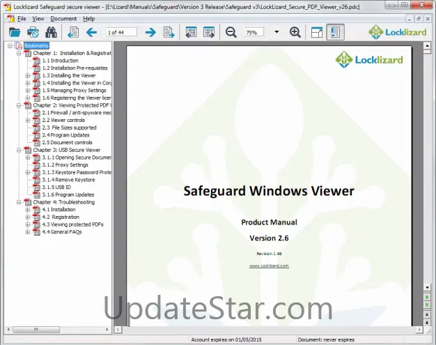 Safeguard Secure PDF File Viewer 2.6.41