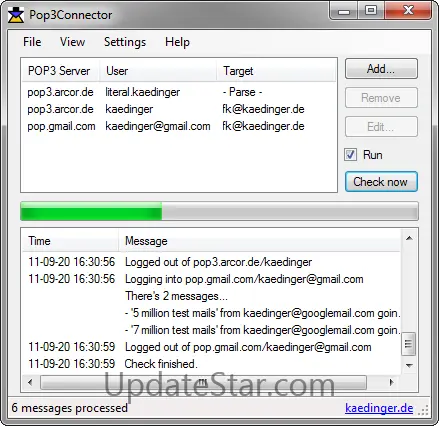 Pop3Connector 3.1.7325