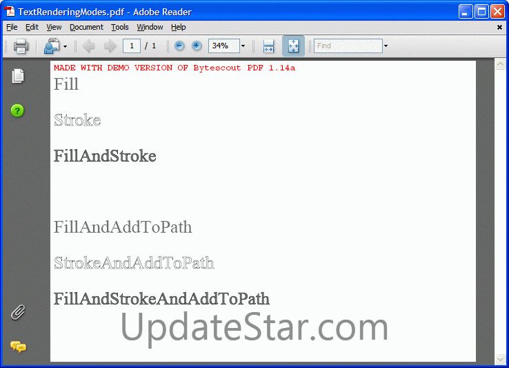 Bytescout PDF SDK 1.8.1.243
