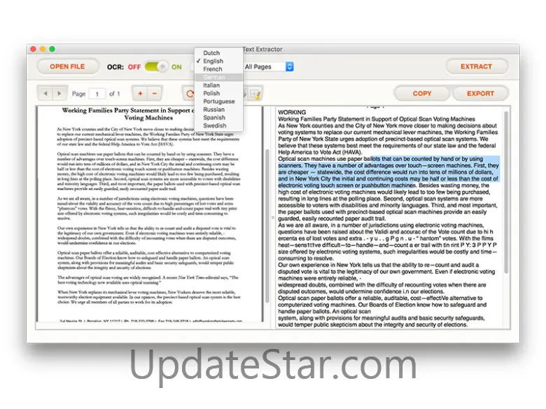 Text Extractor for Mac 1.5
