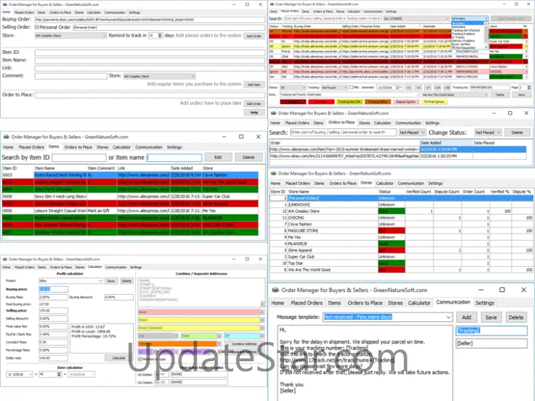 Order Manager for Buyers and Sellers 2.0