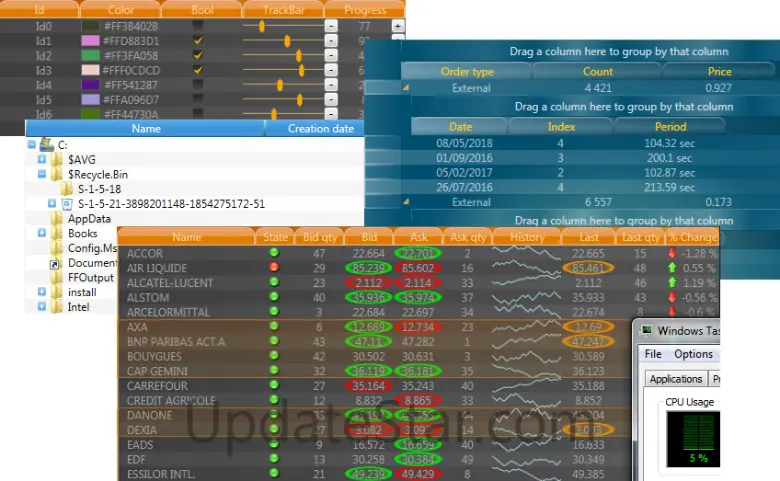 Wpf GridControl 4.1.0.26317
