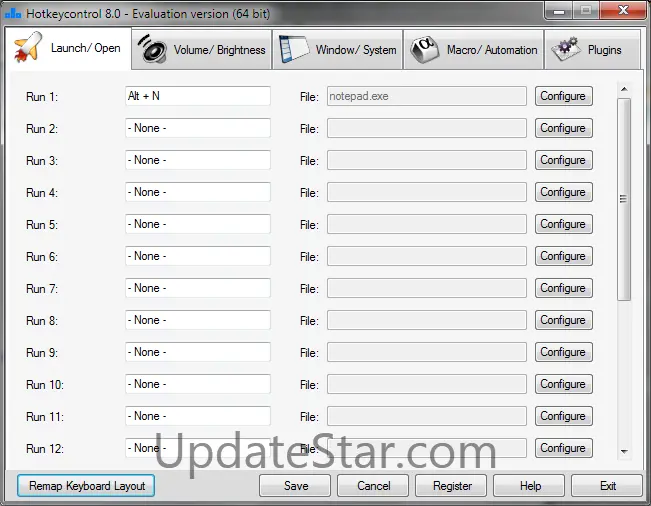 Hotkeycontrol 8.3