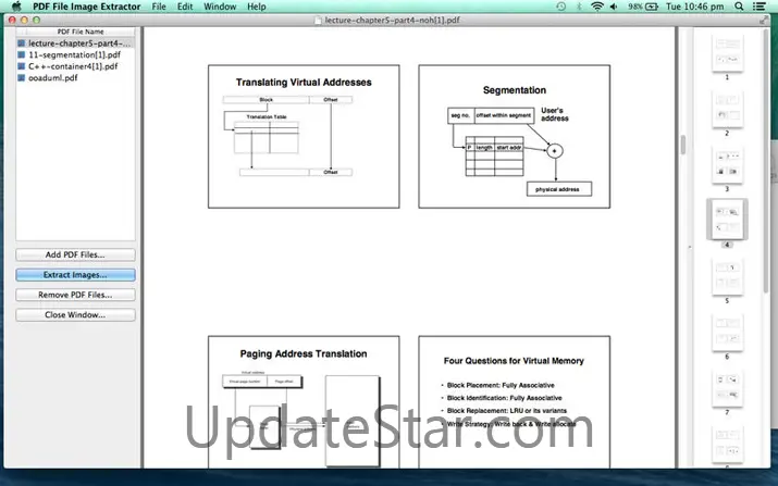 USL PDF File Image Extractor 1.0