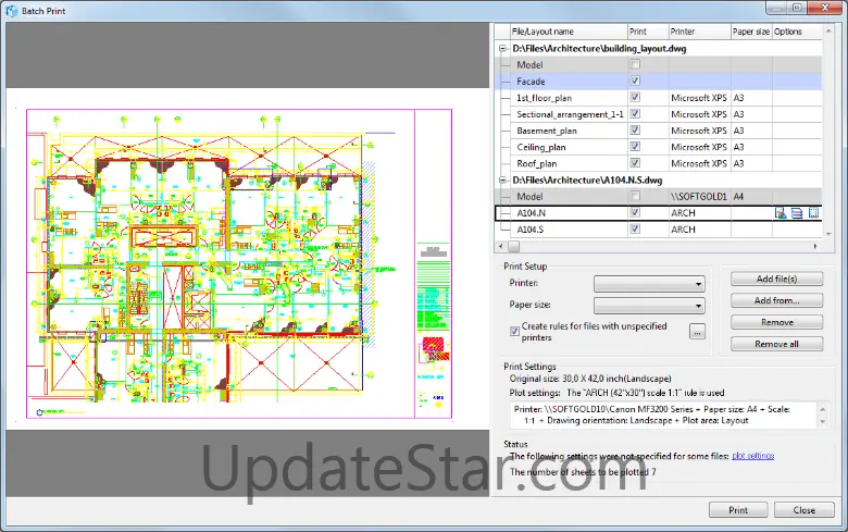 2D Viewer & Editor: DWG DXF PLT TIFF CGM 11.1
