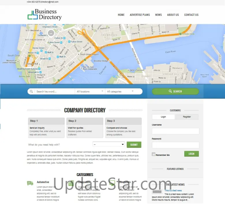 uBusinessDirectory script