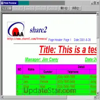 Print Preview ActiveX(Source)