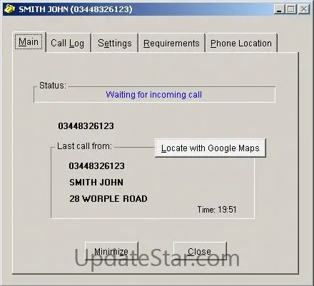 Phone Caller ID for PC 3.34