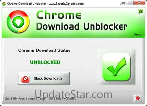 Download Unblocker for Google Chrome 6.0