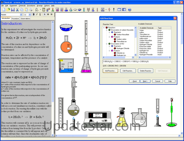 Model ChemLab 2.6.2
