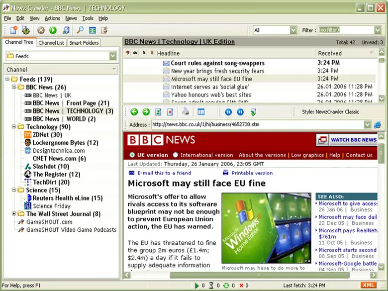 NewzCrawler 1.9