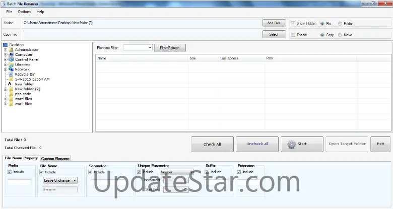 Batch File Renamer Software 1.5.1.15