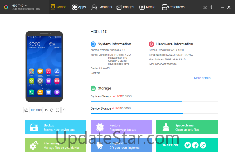 Android Manager for Windows 2.3.1.179