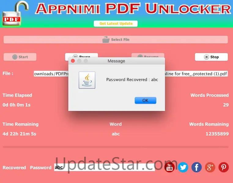 Appnimi PDF Unlocker 5.0.0