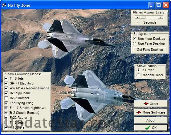 No Fly Zone Screensaver 2.24