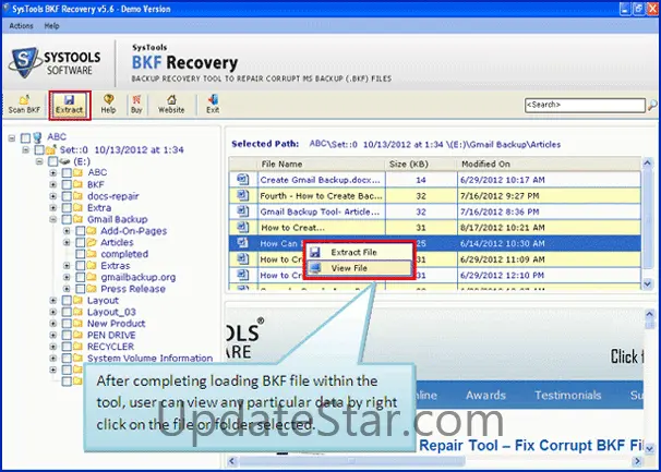 Windows Data Recovery Tool for Backup 5.6