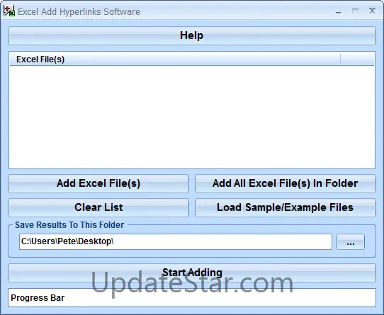 Excel Add Hyperlinks Software 7.0