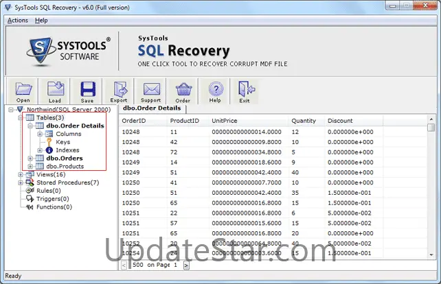MS SQL Recovery Software 6.1