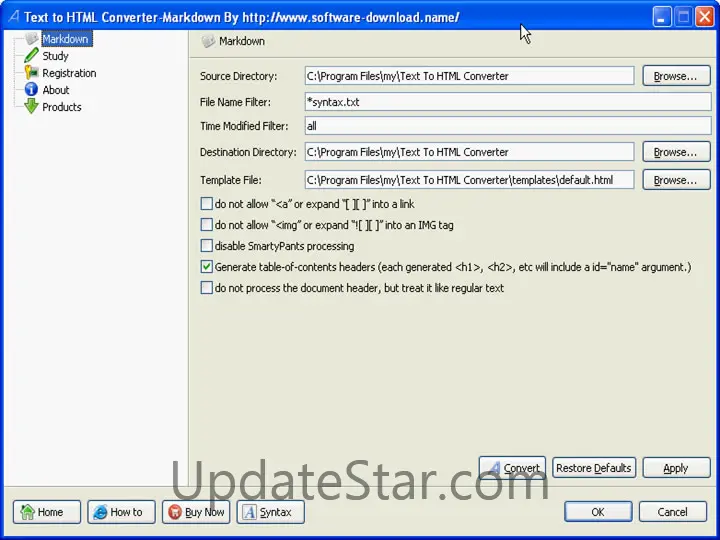 Text to HTML Converter-Markdown 20.7.25