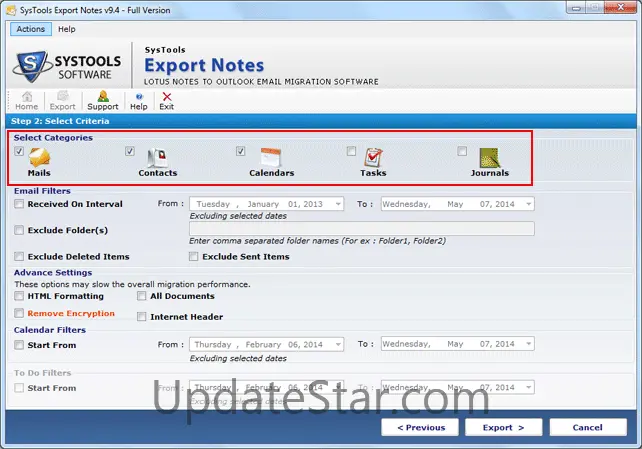 Convert NSF to PST Software 9.4