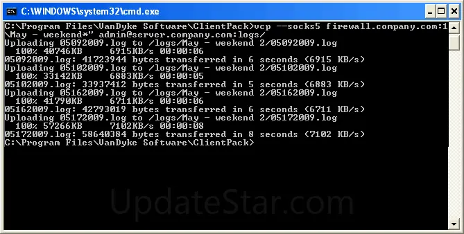 VanDyke ClientPack for Windows and UNIX 9.1.1