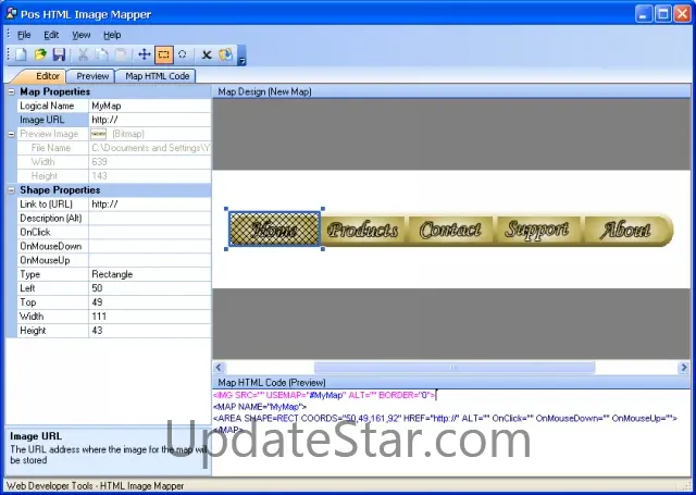 Pos HTML Image Mapper 1.10