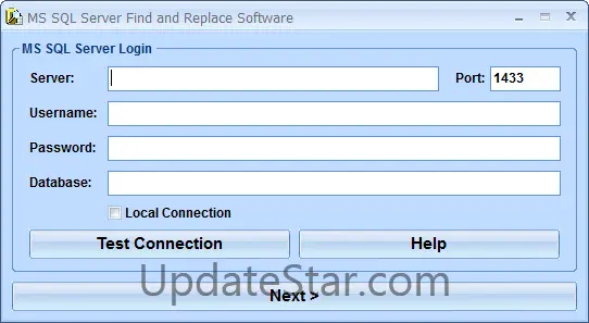 MS SQL Server Find and Replace Software 7.0